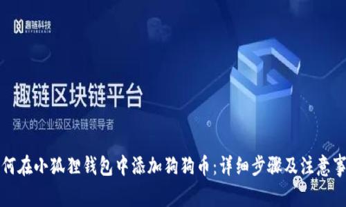 如何在小狐狸钱包中添加狗狗币：详细步骤及注意事项